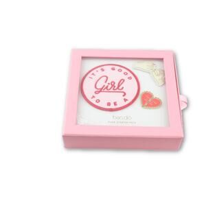 Ban.do Enamel Pin and Patch Flare 3 Piece Pack